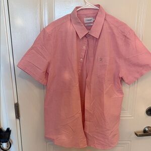 Farah Men's Coral Button Down Shirt